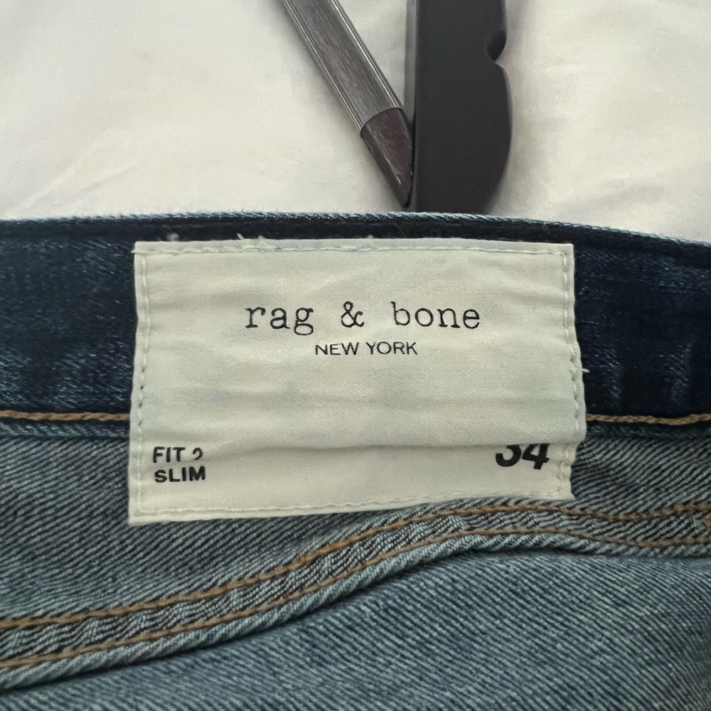 Rag & Bone Jeans (Fit 2, Slim, 34)